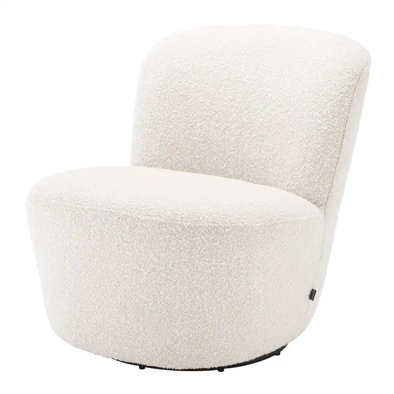 Fåtölj Doria Bouclé Cream Endast idag